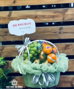 Giỏ Hoa Trái Cây cơ bản 030