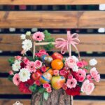 Giỏ Hoa Trái Cây cơ bản 032