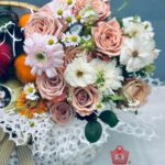 Giỏ Hoa Trái Cây dâng lễ 003