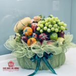 Giỏ Hoa Trái Cây dịp chúc mừng 002