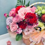 Giỏ Hoa Trái Cây cơ bản 008