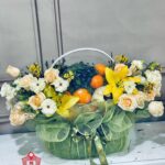 Giỏ Hoa Trái Cây cao cấp 001