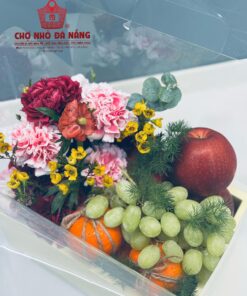 Hộp Hoa Trái Cây cơ bản 001