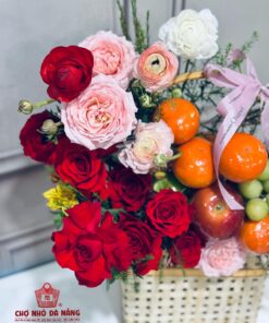 Giỏ Hoa Trái Cây cơ bản 011