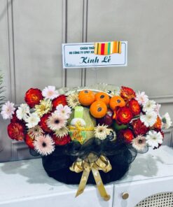 Giỏ Hoa Trái Cây nhân dịp giỗ 007