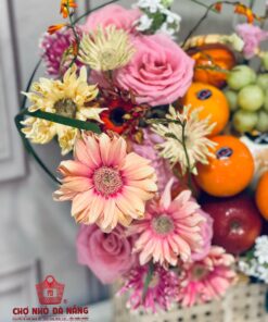 Giỏ Hoa Trái Cây cơ bản 013