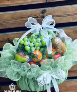 Giỏ Hoa Trái Cây cao cấp 027