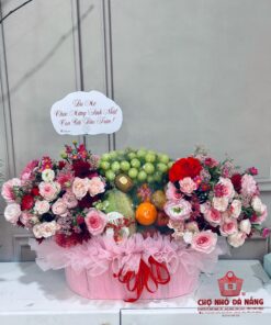 Giỏ Hoa Trái Cây cao cấp 006