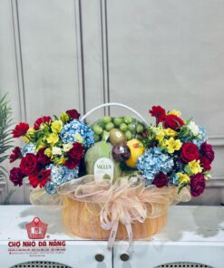 Giỏ Hoa Trái Cây cao cấp 008