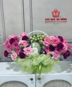 Giỏ Hoa Trái Cây cao cấp 009