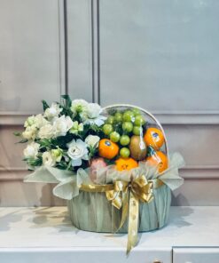 Giỏ Hoa Trái Cây cơ bản 002