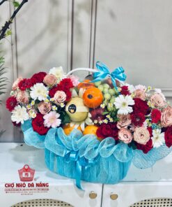 Giỏ Hoa Trái Cây cao cấp 010