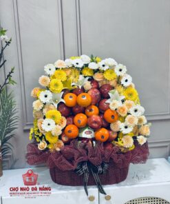 Giỏ Hoa Trái Cây cao cấp 011