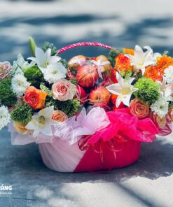 Giỏ Hoa Trái Cây cao cấp 016
