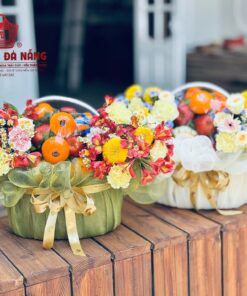 Giỏ Hoa Trái Cây cơ bản 019