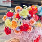 Giỏ Hoa Trái Cây cơ bản 020