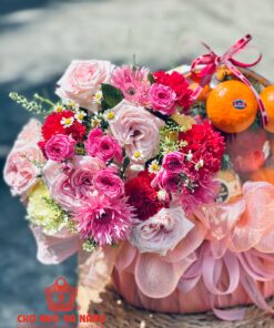 Giỏ Hoa Trái Cây cơ bản 021