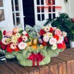 Giỏ Hoa Trái Cây cao cấp 019