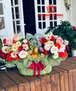 Giỏ Hoa Trái Cây cao cấp 019