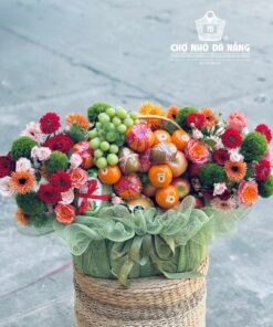Giỏ Hoa Trái Cây cao cấp 020