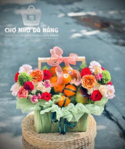 Giỏ Hoa Trái Cây cơ bản 026