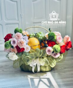 Giỏ Hoa Trái Cây cao cấp 024