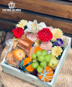 Hộp Hoa Trái Cây cơ bản 005