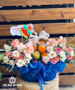 Giỏ Hoa Trái Cây cao cấp 026