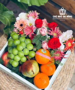 Hộp Hoa Trái Cây cao cấp 003