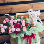 Giỏ Hoa Trái Cây cơ bản 028