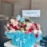 Giỏ Hoa Trái Cây dịp chúc mừng 007